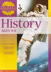 Cover of: History 9-11 Years (Primary Foundations) by Kathleen Cox, Gillian Goddard, Hughes, Pat