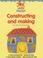 Cover of: Constructing and Making (Skills for Early Years)