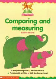 Cover of: Comparing and Measuring (Skills for Early Years)