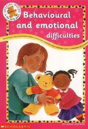 Cover of: Behavioural and Emotional Difficulties (Special Needs in the Early Years)