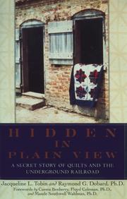 Cover of: Hidden in Plain View by Jacqueline L. Tobin, Raymond G. Dobard