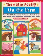 Cover of: Thematic Poetry: On the Farm (Grades PreK-2)