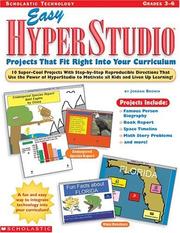 Cover of: Easy Hyperstudio Projects that fit Right Into Your Curriculum (Grades 3-6)