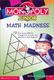 Cover of: Monopoly Junior Math Madness (Hasbro) by Howie Dewin
