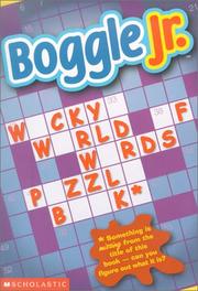 Cover of: Boggle Jr.'s Wacky World Of Words Puzzle Book (Hasbro)