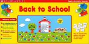 Cover of: Back To School: Back To School (Scholastic Poetry Bulletin Boards)