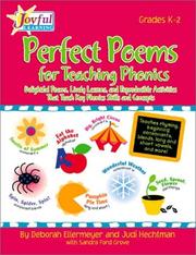 Cover of: Joyful Learning: Perfect Poems for Teaching Phonics: Delightful Poems, Lively Lessons, and Reproducible Activities That Teach Key Phonics Skills and Concepts