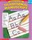 Cover of: Scholastic Success With Traditional Manuscript Workbook (Grades K-1)