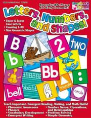 Cover of: Letters, Numbers & Shapes!