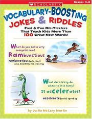 Cover of: Vocabulary-Boosting Jokes & Riddles