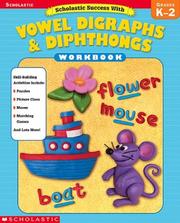 Cover of: Scholastic Success With Vowel Digraphs & Dipthongs | Scholastic Inc.