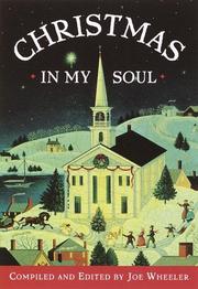 Cover of: Christmas in My Soul, Volume I (Christmas in My Soul) by Joe Wheeler