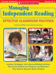 Cover of: Managing Independent Reading: Effective Classroom Routines