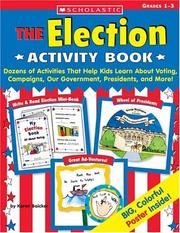 Cover of: The Election Activity Book by Karen Baicker