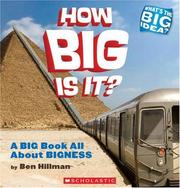 Cover of: How Big Is It? by Ben Hillman