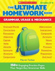 Cover of: The Ultimate Homework Book: Grammar, Usage & Mechanics by Marvin Terban