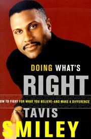Cover of: Doing what's right by Tavis Smiley