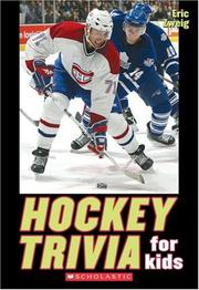 Cover of: Hockey Trivia for Kids by Eric Zweig, Eric Zweig