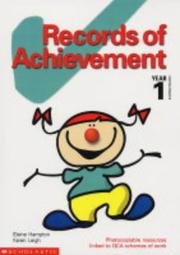 Cover of: Records of Achievement for Year 1 (Records of Achievement)