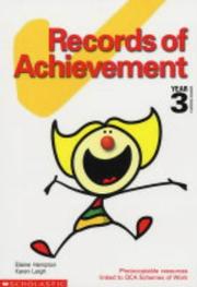 Cover of: Records of Achievement for Year 3 (Records of Achievement)
