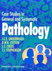 Cover of: Case Studies In General and Systemic Pathology