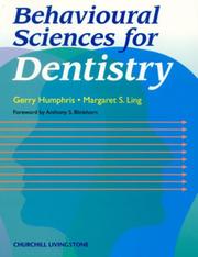 Cover of: Behavioural Sciences for Dentistry (Dental)