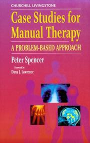 Cover of: Case Studies for Manual Therapy: A Problem-Based Approach