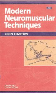 Cover of: Modern Neuromuscular Techniques | Leon Chaitow