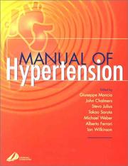 Cover of: Manual of Hypertension