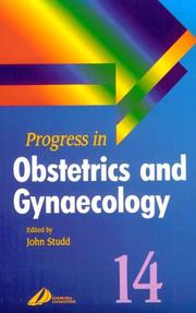 Cover of: Progress in Obstetrics and Gynaecology by John Studd