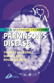Cover of: Parkinson's Disease: Your Questions Answered