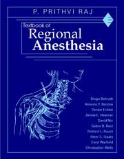 Cover of: Textbook of Regional Anesthesia