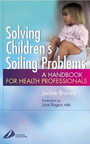 Solving Children's Soiling Problems by Jackie Bracey