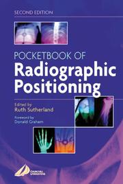 Cover of: Pocketbook of  Radiographic Positioning (Churchill Pocketbooks)