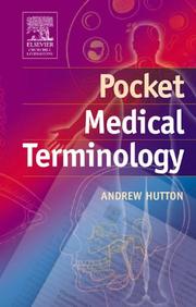 Cover of: Pocket Medical Terminology