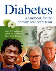 Cover of: Diabetes by 