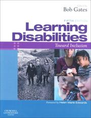 Cover of: Learning Disabilities by Bob Gates