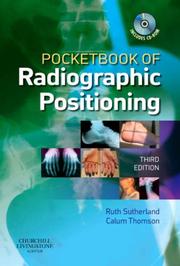 Cover of: Pocketbook of Radiographic Positioning