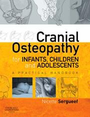 Cover of: Cranial Osteopathy for Infants, Children and Adolescents: A Practical Handbook