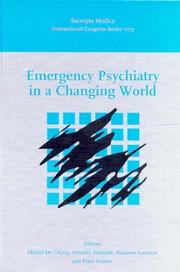 Cover of: Emergency Psychiatry in a Changing World
