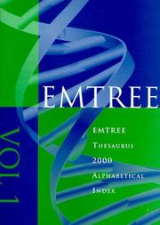 Cover of: EMTREE Thesaurus 2000