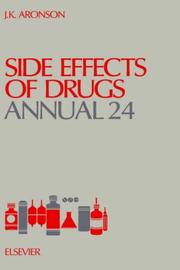Cover of: Side Effects of Drugs Annual 24 (Side Effects of Drugs Annual)