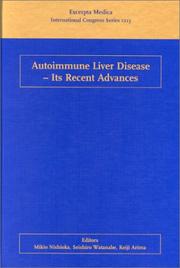 Autoimmune liver disease by International Symposium of Digestive Diseases Week, Seishiro Watanabe, Keiji Arima, Mikio Nishioka, M. Nishioka, S. Watanabe, K. Arima