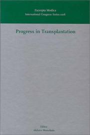 Cover of Progress in transplantation by 
