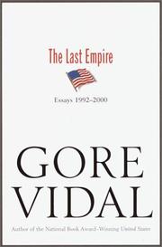 Cover of: The last empire by Gore Vidal