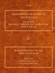 Cover of: Malformations of the Nervous System: Handbook of Clinical Neurology Series (Handbook of Clinical Neurology)