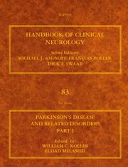 Cover of: Parkinson's Disease and Related Disorders Part I: Handbook of Clinical Neurology (Series Editors: Aminoff, Boller and Swaab) (Handbook of Clinical Neurology)