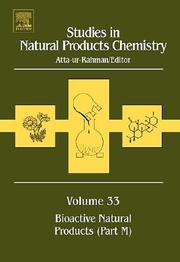 Cover of: Studies in Natural Products Chemistry, Volume 33: Bioactive Natural Products (Part M) (STUDIES IN NATURAL PRODUCTS CHEMISTRY)