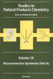 Cover of: Studies in Natural Product Chemistry  by Atta-Ur-Rahman