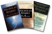 Cover of: Nicholas Sparks Love Stories Three-Book Set (A Bend In the Road, The Rescue, Message in a Bottle) by Nicholas Sparks